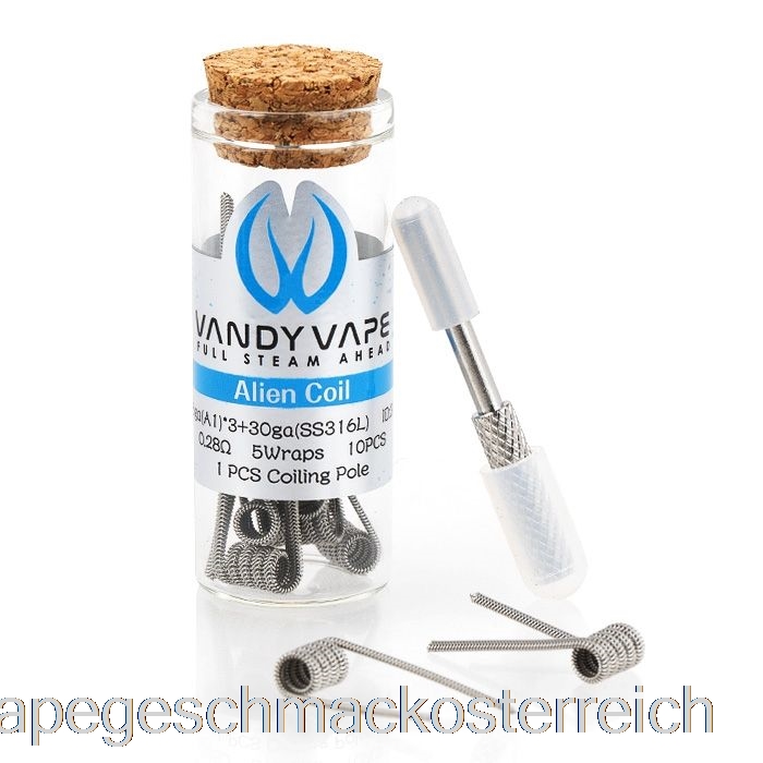 Vandy Vape Performance Vorgefertigte Spulen 0,28 Ohm Alien Coil Vape Geschmack